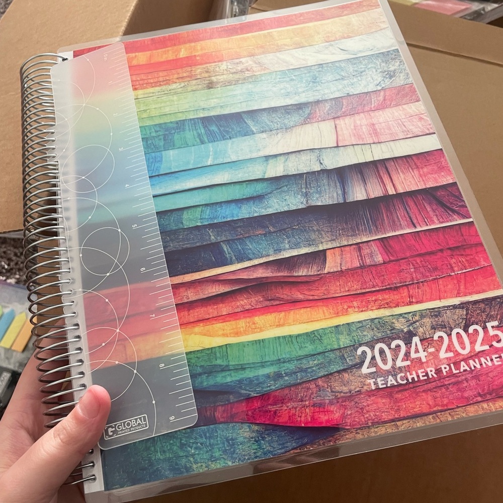 2024-2025 Colorful Teacher Planner
